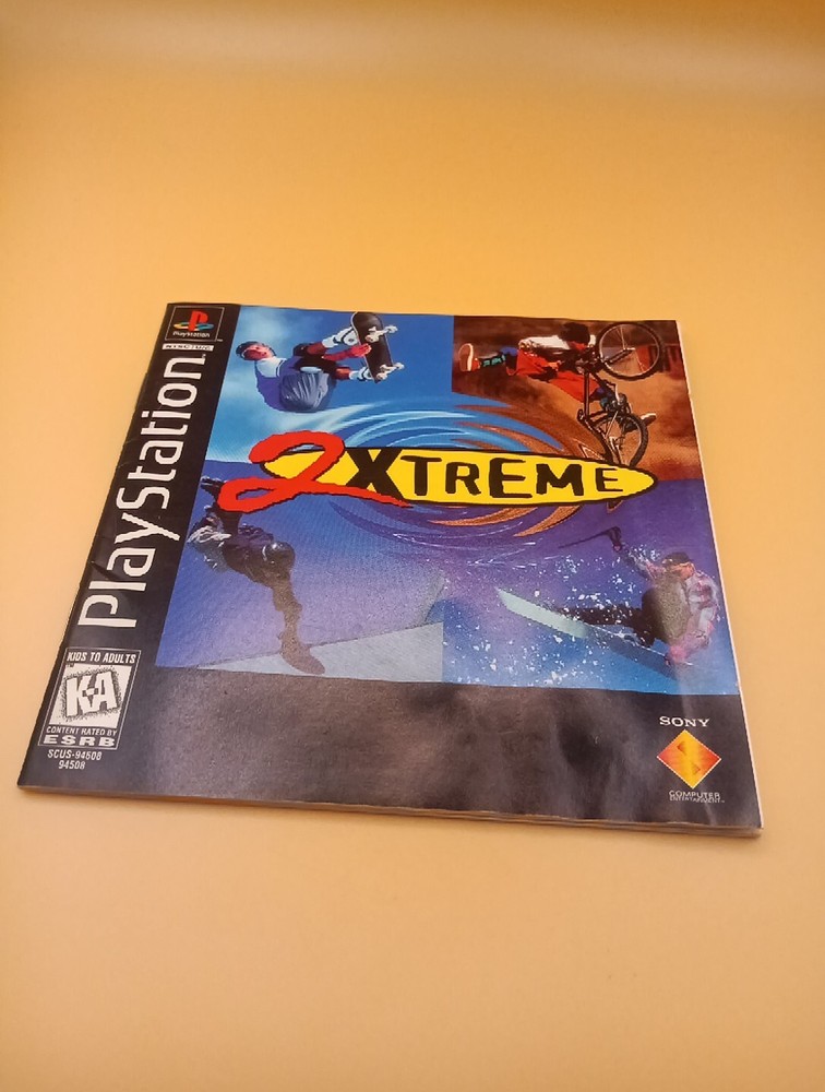2Xtreme | PS1 | Manual Only!