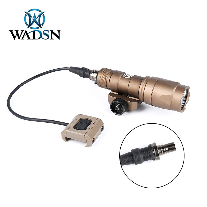 Tactical M300 M600 Flashlight Switch Mod Button LED Weapon Light Remote Switch