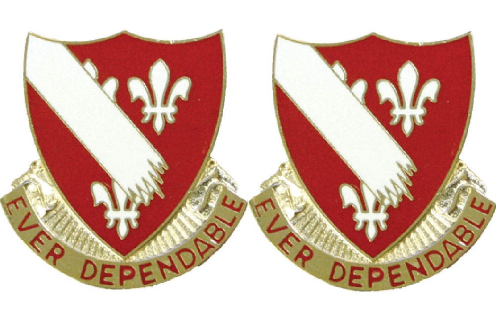 30th Engineering Brigade Distinctive Unit Insignia - Pair - Ever Dependable