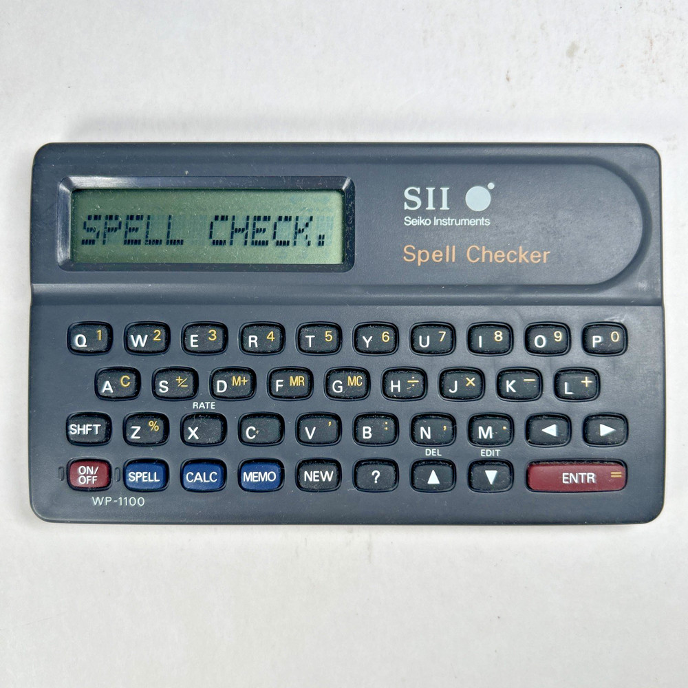 Seiko Instruments SII Spell Checker WP-1100