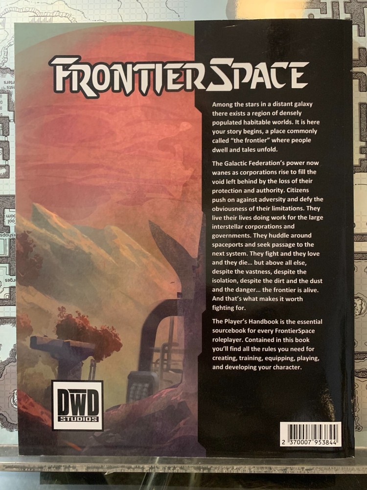 Frontier Space Player's Handbook - DWD Studio - RPG rulebook