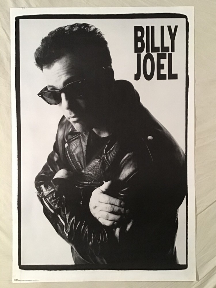 Billy Joel 1990 Matte Promo Poster New Condition
