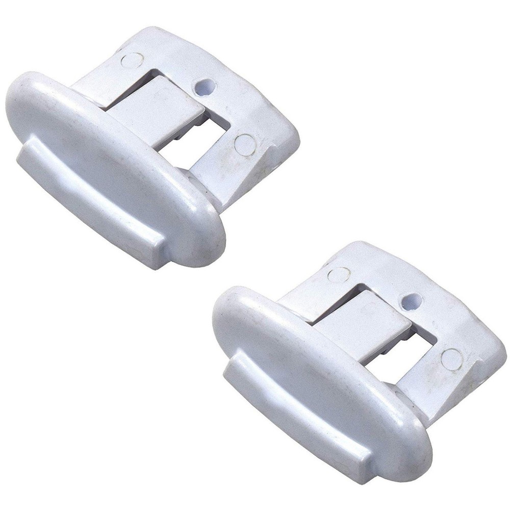 2-Pack Replacement Rack Slide End Cap for Hotpoint HDA Series Dishwashers