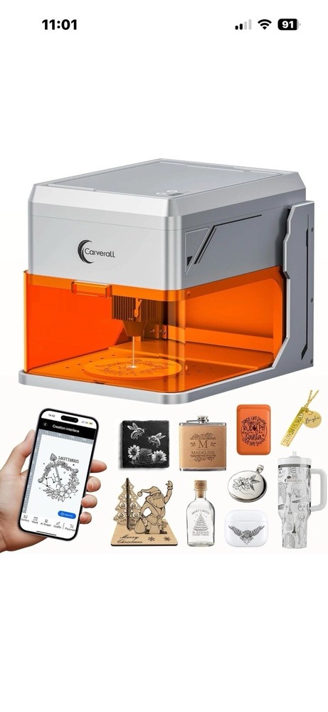 5W Desktop Laser Engraver with Camera WiFi & AI, A1 Pro AA Beginner Smart Laser