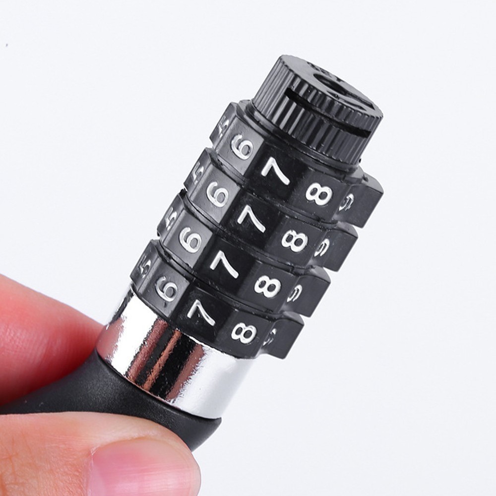 Bicycle Password Lock Lock Cycling Security Helmet Lock Locks & Security