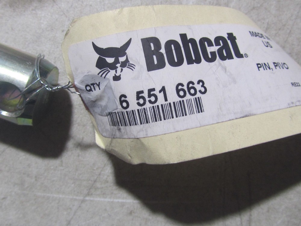 NEW GENUINE OEM BOBCAT 6551663 PIVOT PIN