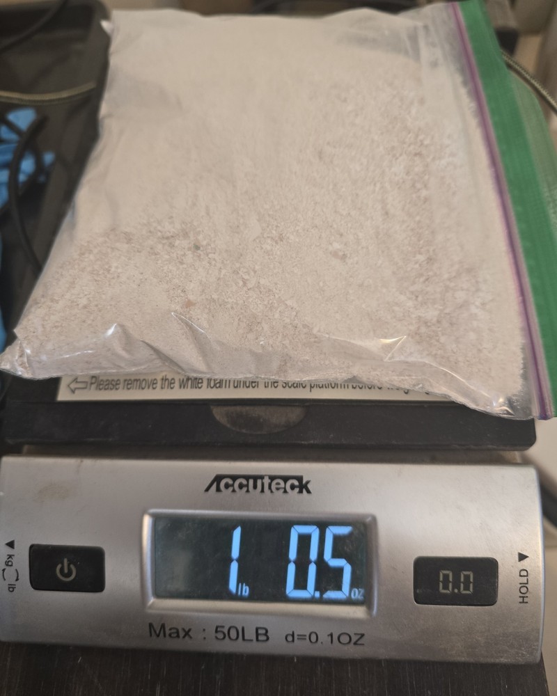 CRUSHED EGG SHELLS FOR FERTILIZER-- POWDERED-- 1 LB
