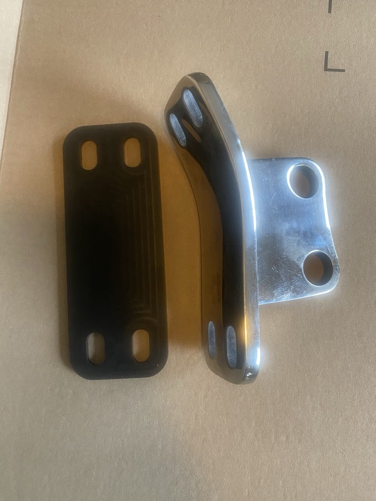 Jetuplusllc Brand Fits Peterbilt Cab Lower Exhaust Stack Bracket Stainless