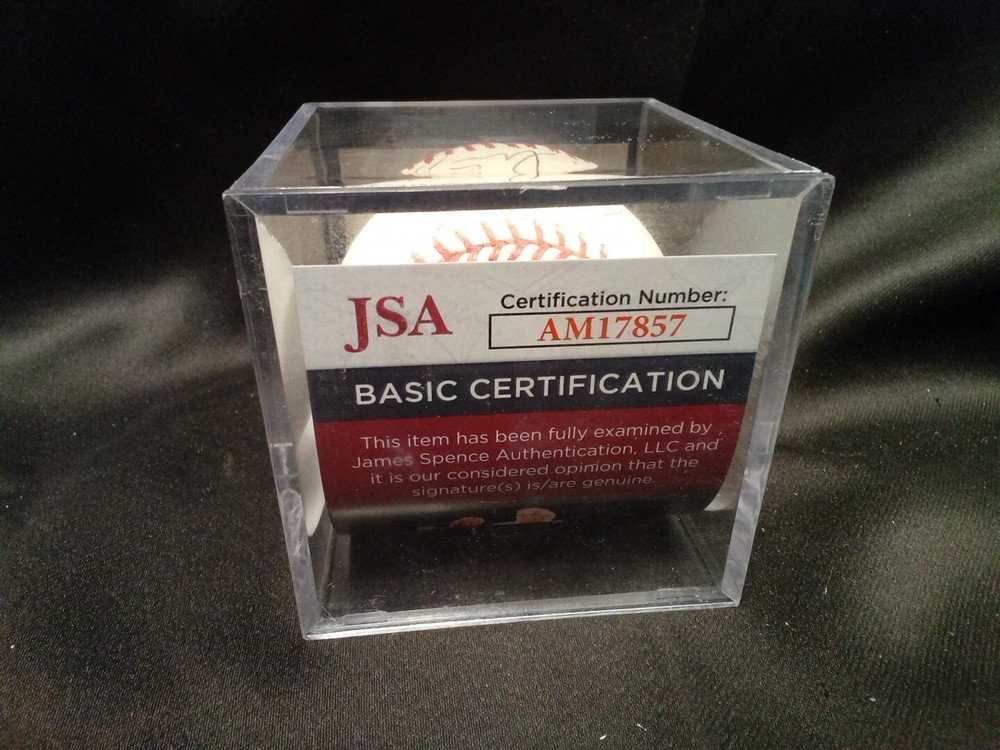 Kazuhisa Ishii SIGNED ONL Baseball JSA BB