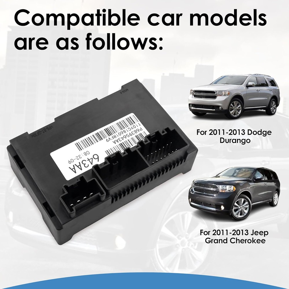 Programmed Transfer Case Control Module 68395643AA FOR 11-13 Jeep Grand Cherokee
