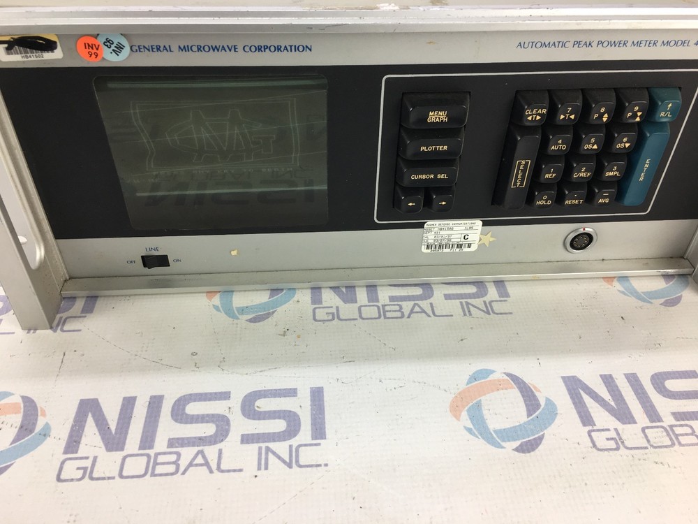 General Microwave 478A Automatic Peak Power Meter