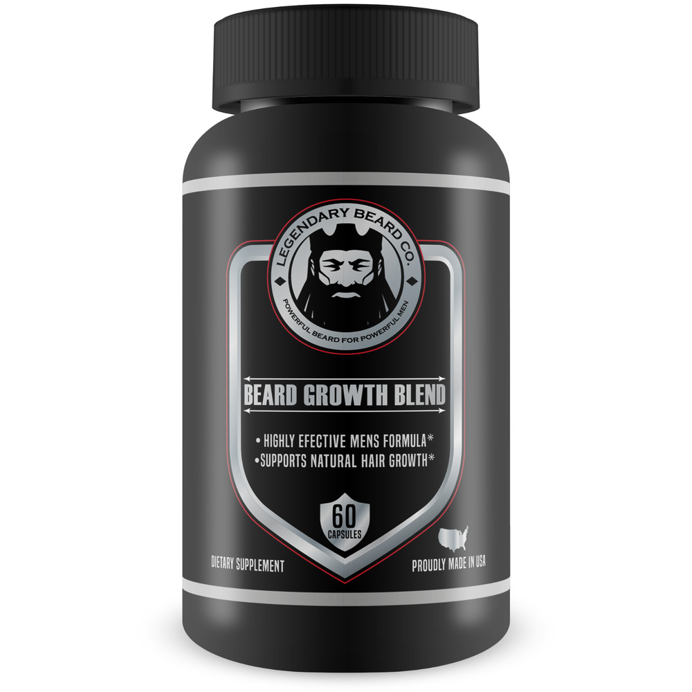 Legendary Beard Co. Beard Growth Blend - Highly Effective Mens Formula