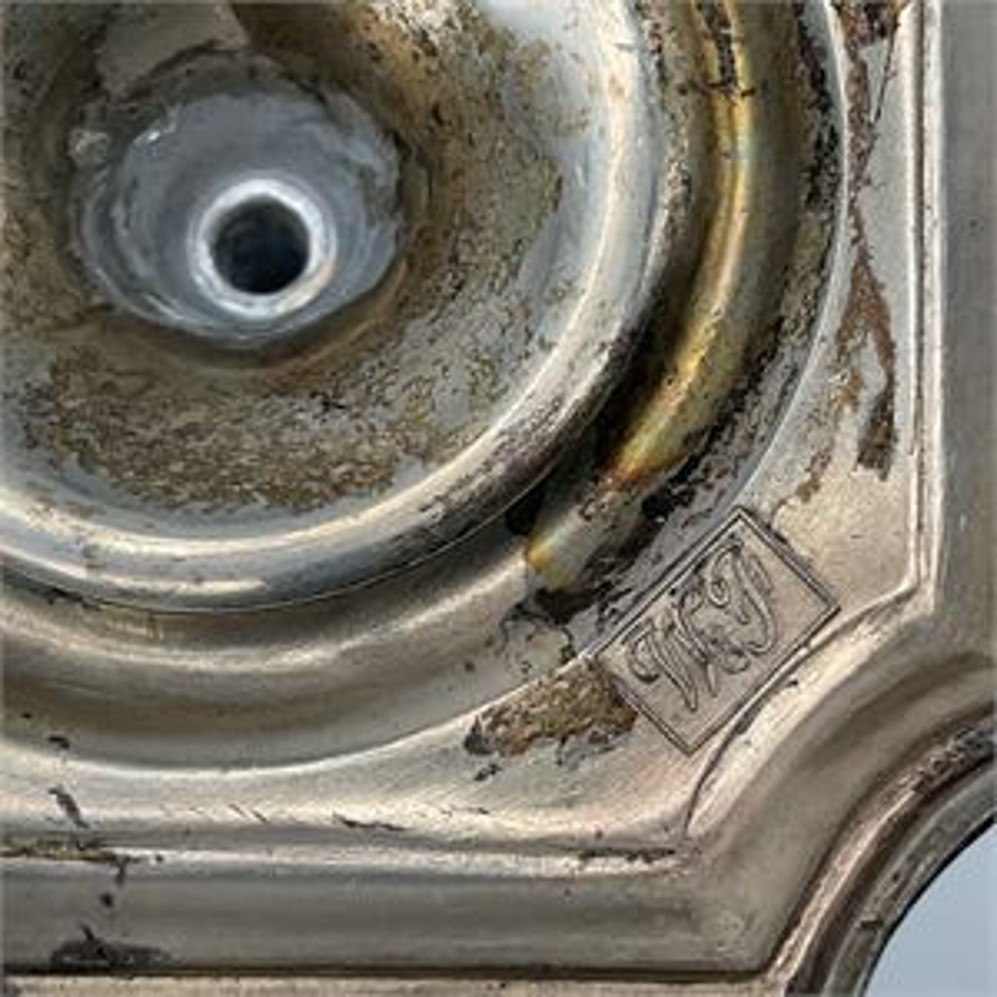 Antique Parkin & Marshall Sheffield Silver Plate Tea Set, Plate, Candlesticks…