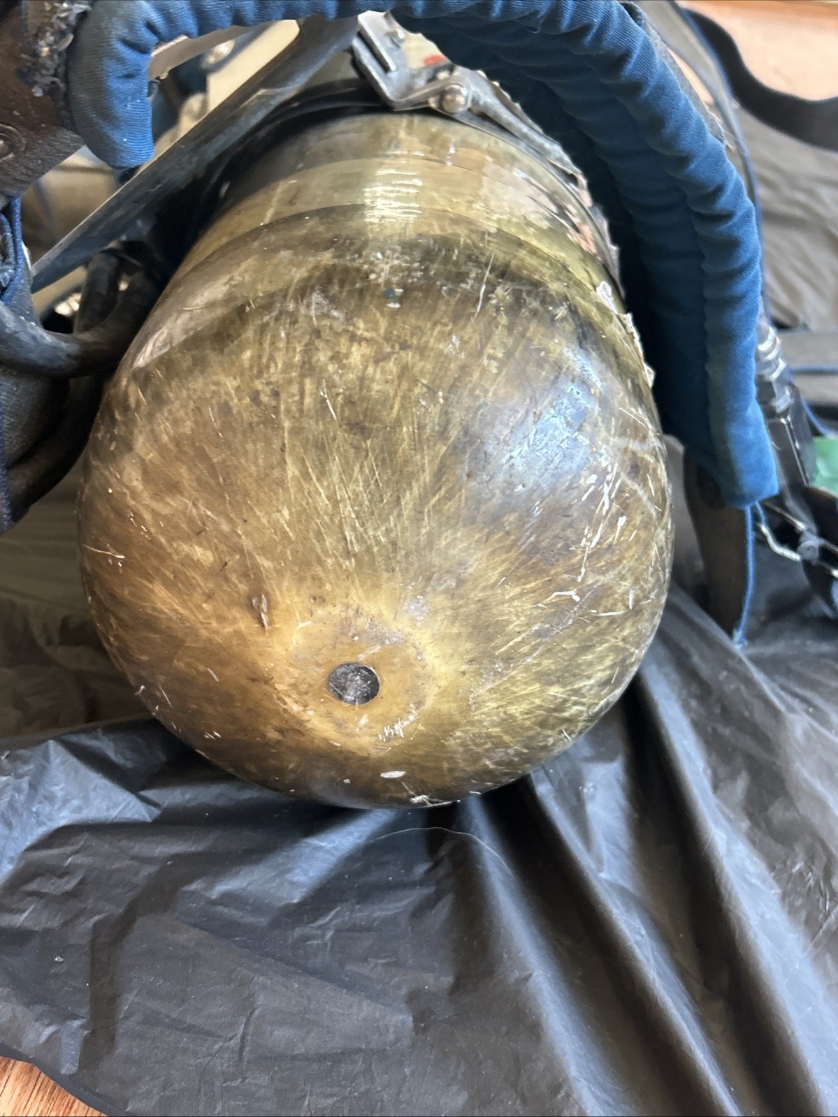 Survivair compressed air tank (EMPTY) 4500PSIG 60Min 917162 L87G-1 USED