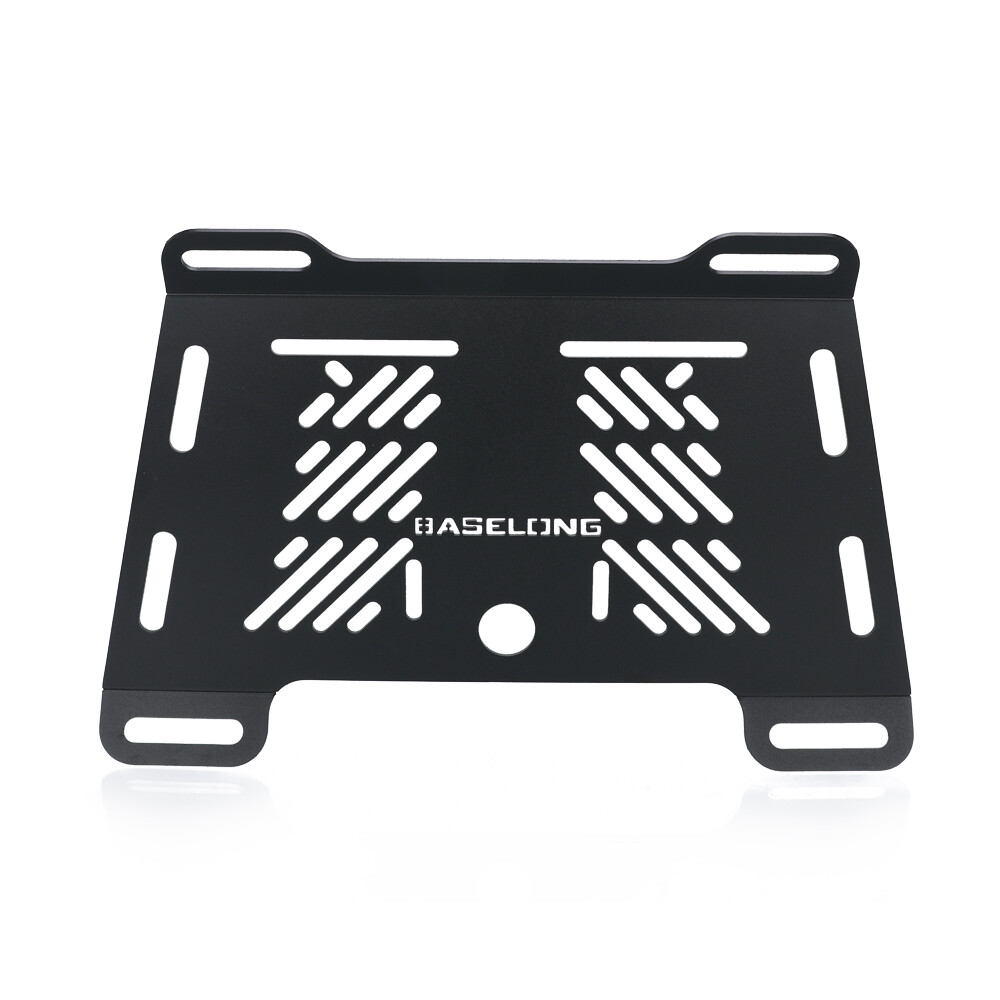 Universal Aluminum Motorcycle Rear Luggage Rack Black Luggage Holder Bracket New