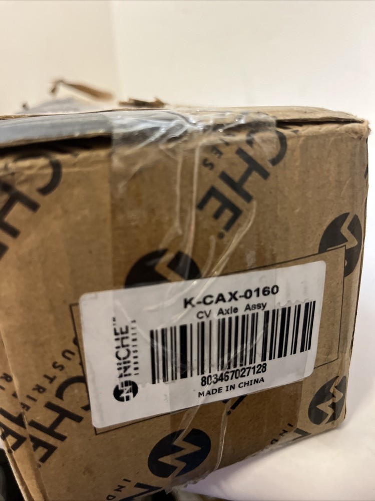Niche CV Axle Assembly K-CAX-0160