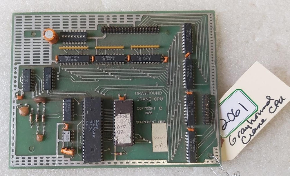 GRAYHOUND ELECTRONICS Arcade Game CPU Board (2061)