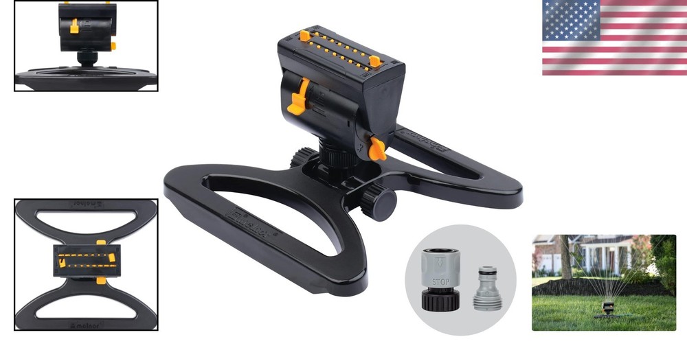 4000 sq. ft. 4-Way Adjustable Sprinkler Set