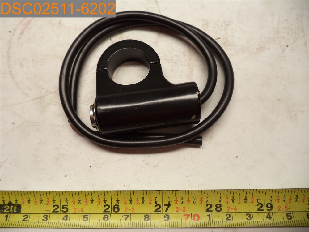 Motorcycle Black Handlebar Mount Headlight Button X001RKMS2L