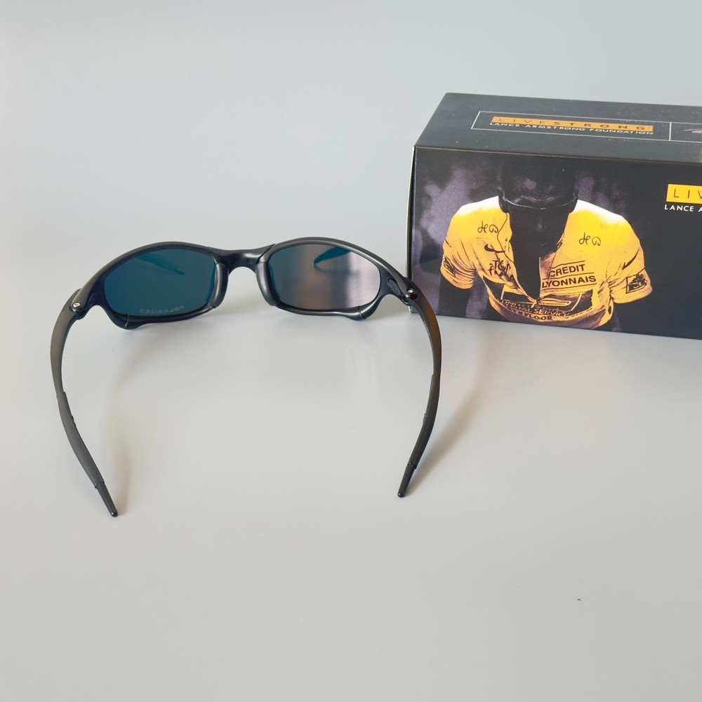 Oakley X-Metal Juliet Sunglasses: Ruby lenses, black frames