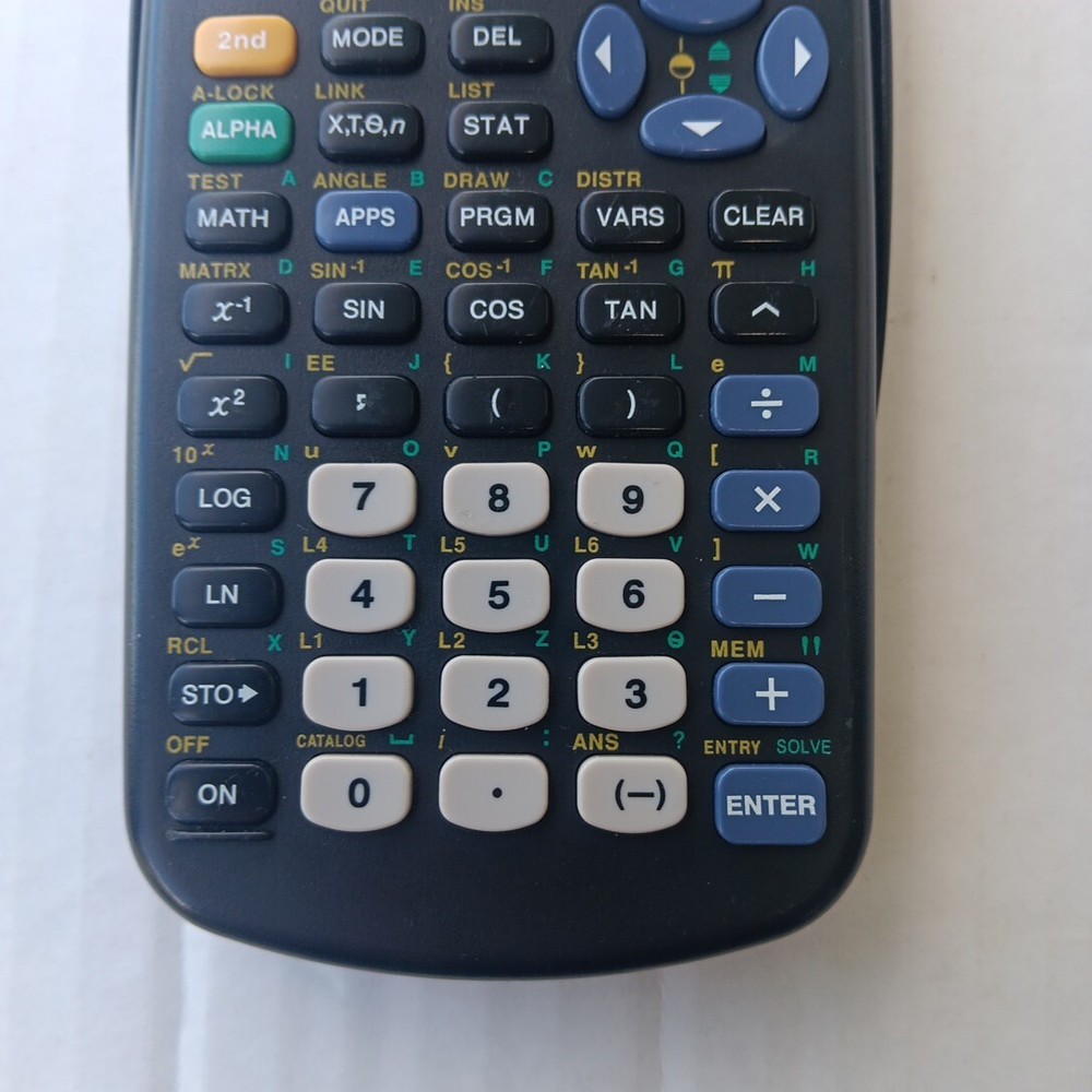 Texas Instruments Ti-83 Plus Graphing Calculator w/Cover TESTED!