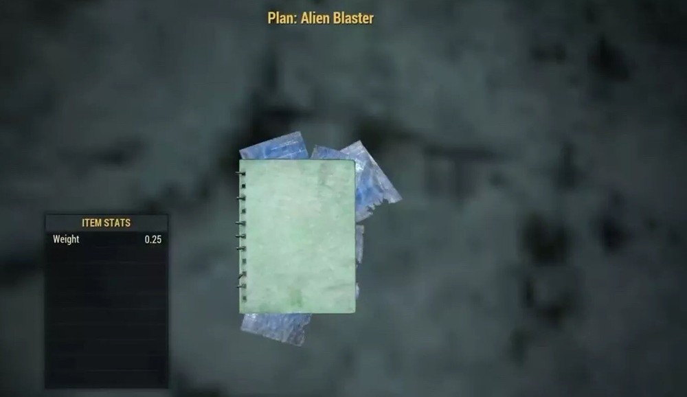 (Xbox) Alien Blaster and Mods Plans (3 Plans)