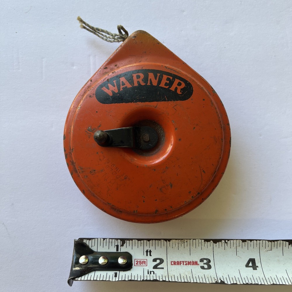 Accuracy Warner Tools Antique String line Made In U.S.A.