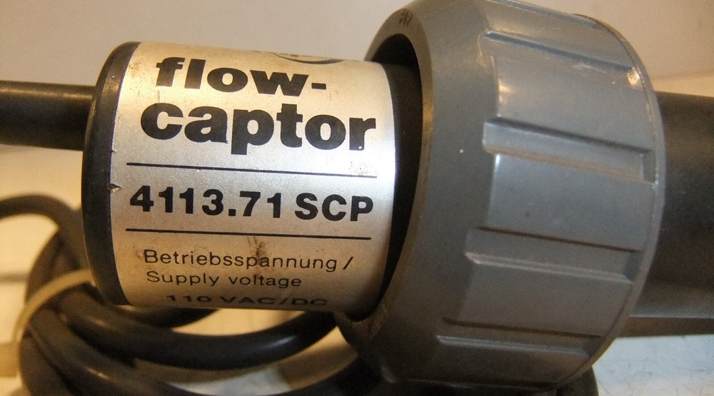 Captor Corp. Flow Meter 4113.71 SCP