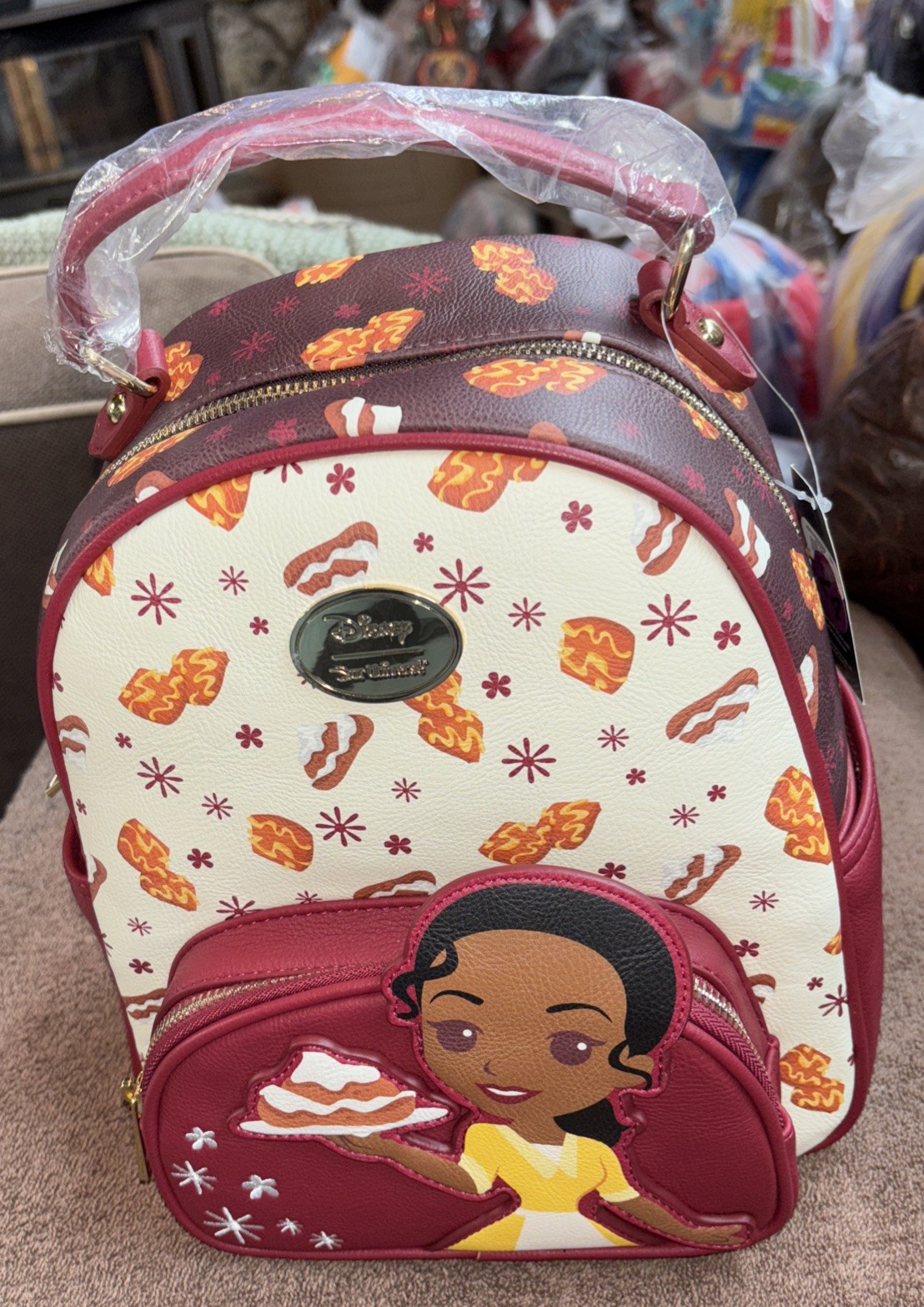 Our Universe Beignet Disney Princess and The Frog Tiana Mini Backpack