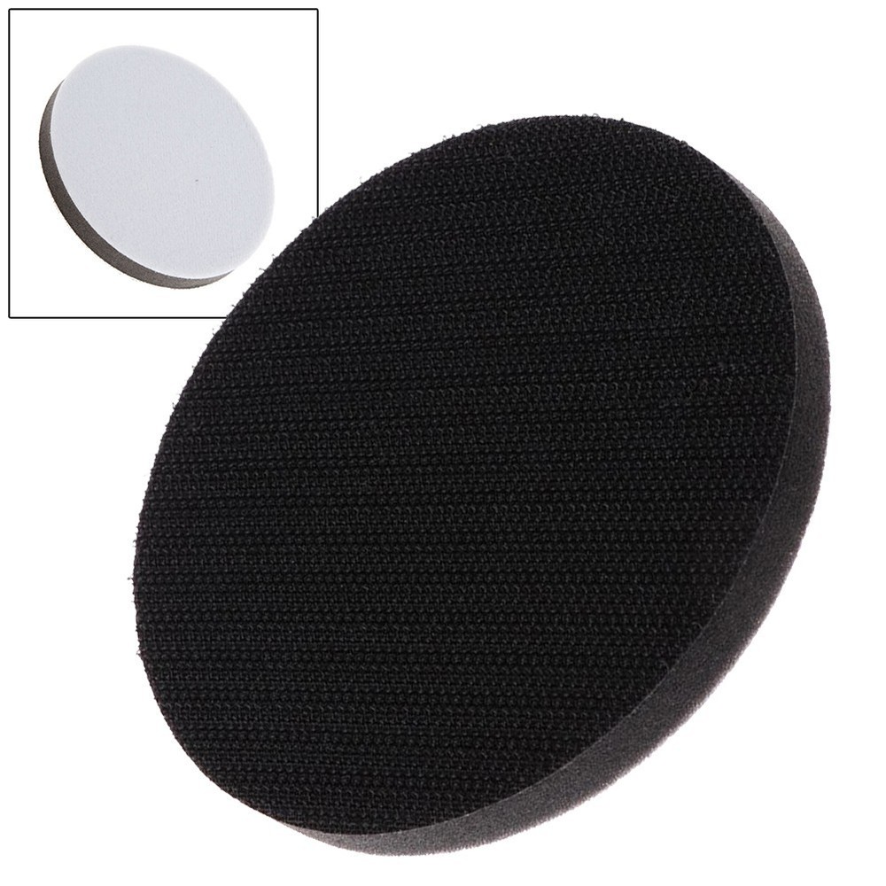 2.5x12.7cm Hook Soft Foam Interface Grinding Wheel Buffer Backing Protect Pad