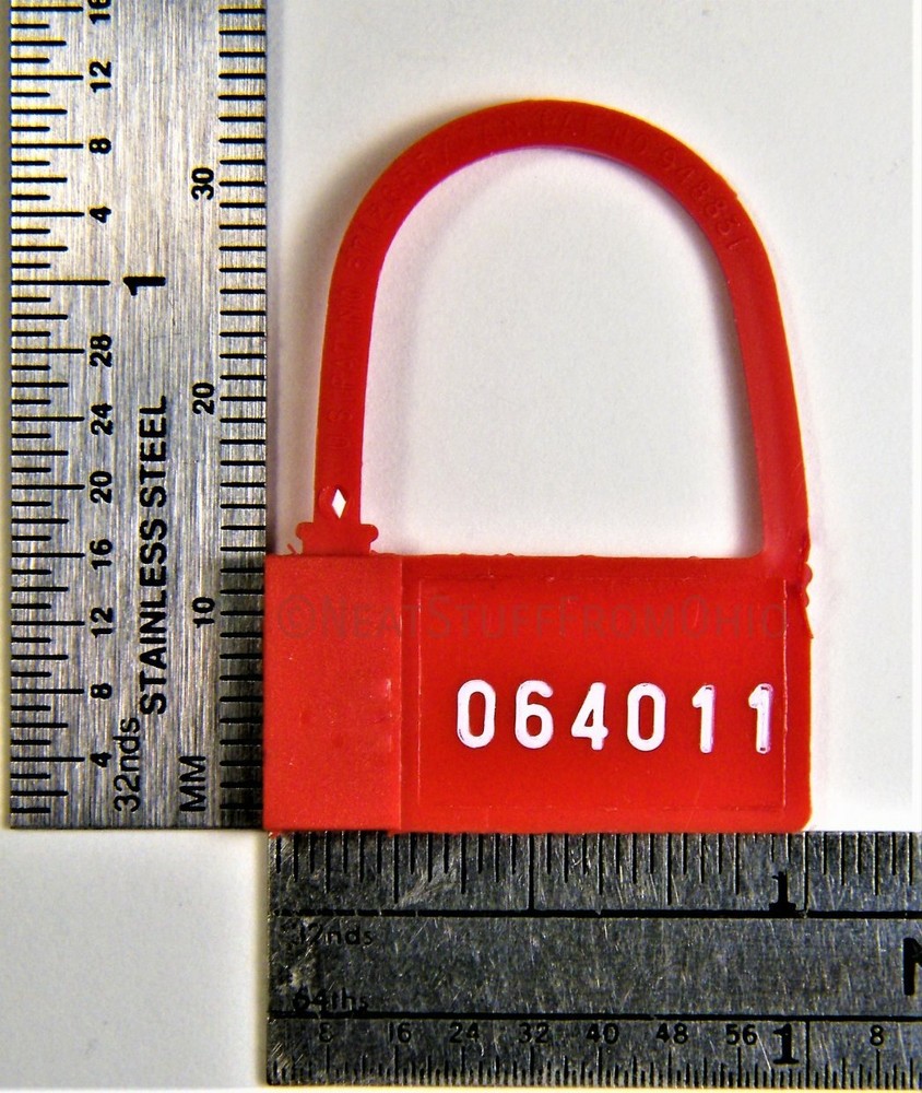 SECURITY SEALS, 100 SEALS, EASY-REMOVE FOR FAST ACCESS, BLUE COLOR, PP-2