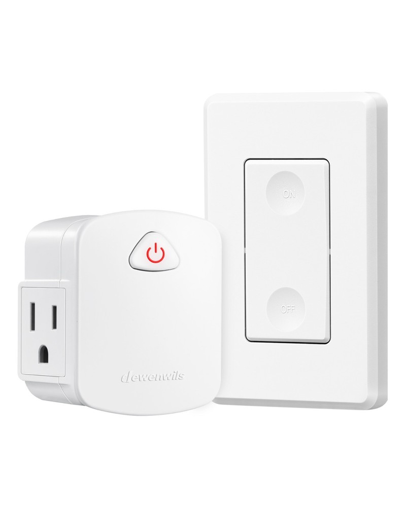 DEWENWILS Wireless Remote Control Outlet Switch Electrical Outlet Power Switch