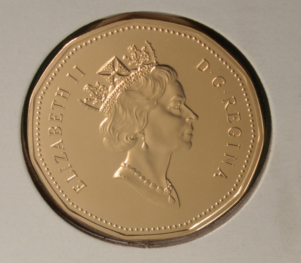 1995 Canada $1 Dollar - Proof Like (PL) Uncirculated From Set 🇨🇦🇨🇦