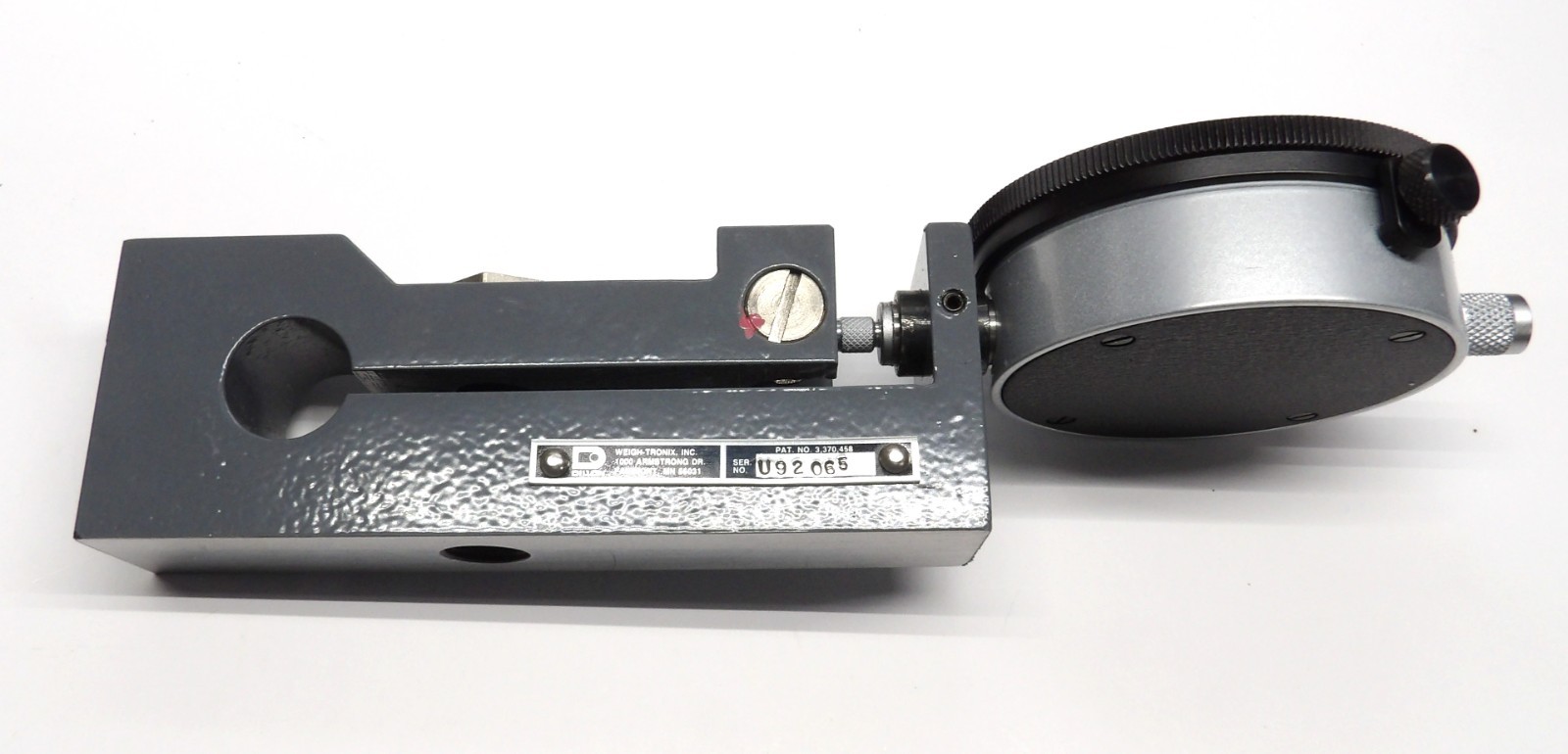 Unused Dillon Model "U" Force Gauge 2,000 lb CAP 20lb Divisions 08770-0019