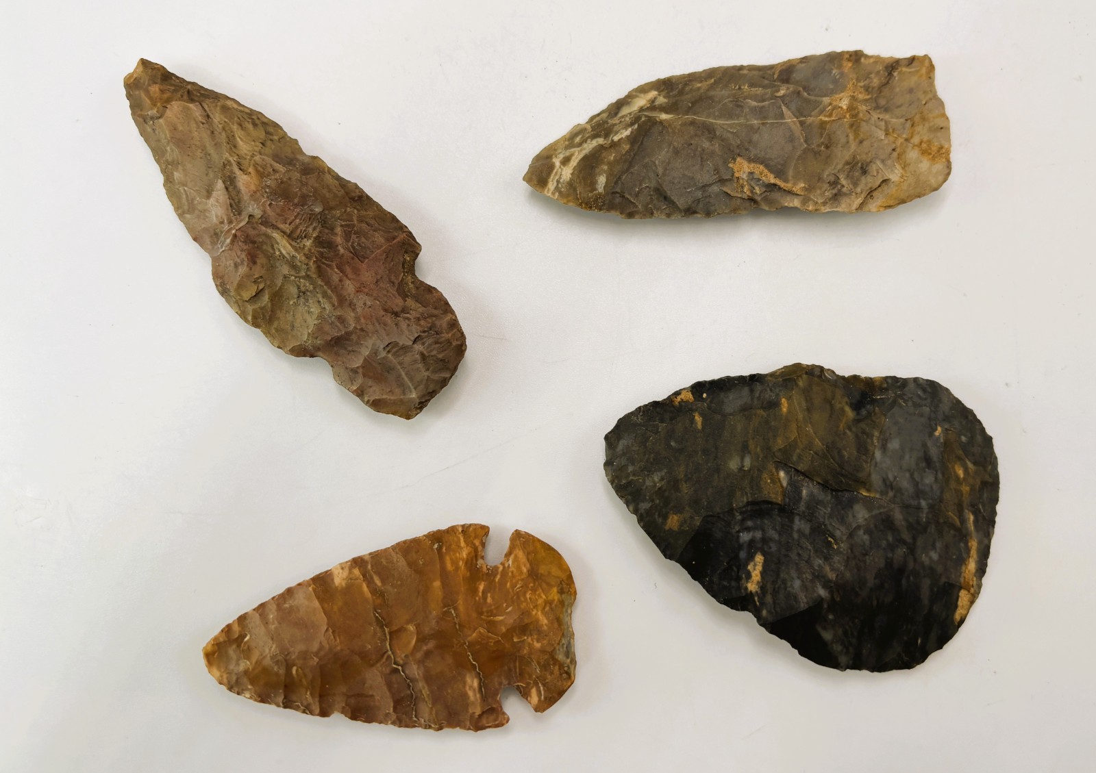 Authentic Native American Arrowheads Artifacts Flint & Chert Hamilton Ohio Find