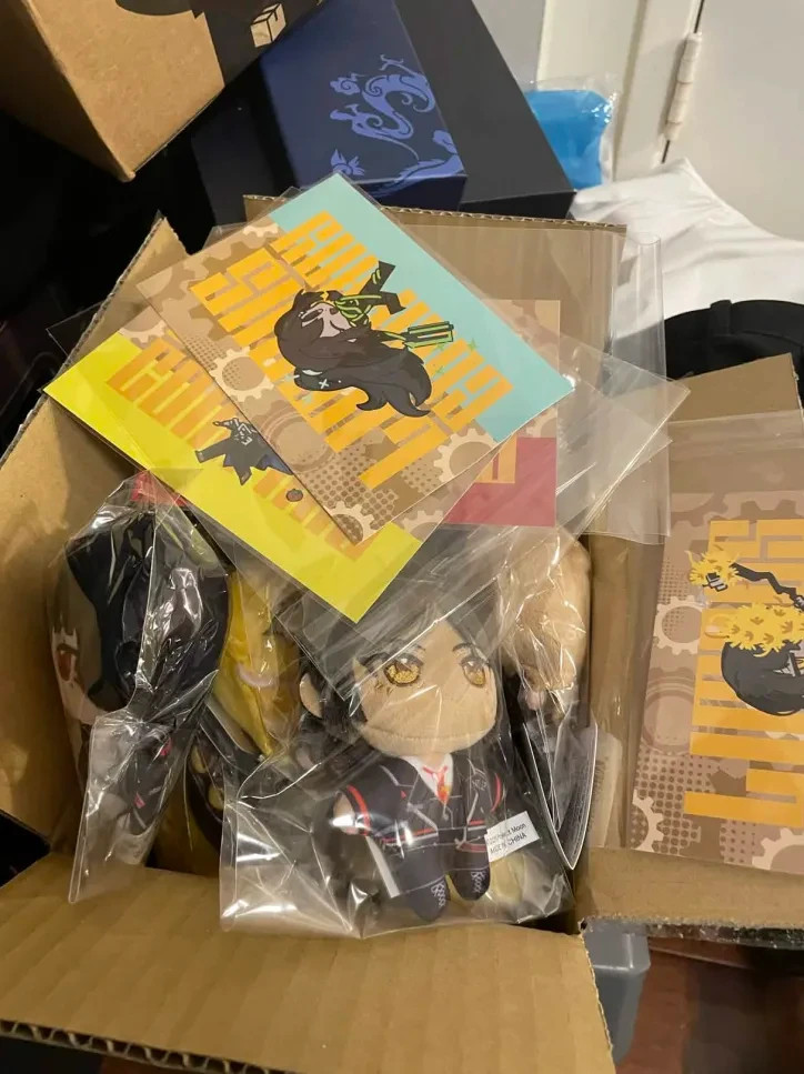 Limbus Company animate official Plushie + Random limited limbus edition card