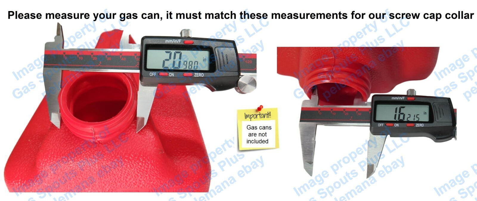 CHILTON YELLOW Gas Can SPOUT & PARTS KIT Sears Craftsman Aftermarket Replacement