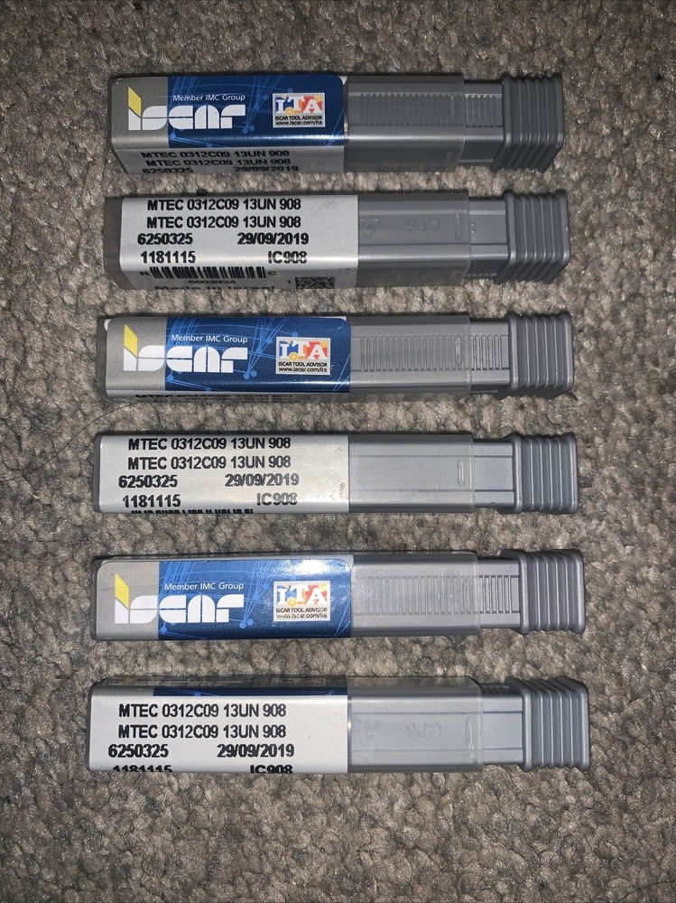 Iscar Thread Mill Solid Carbide MTEC 0312C09 13UN IC908