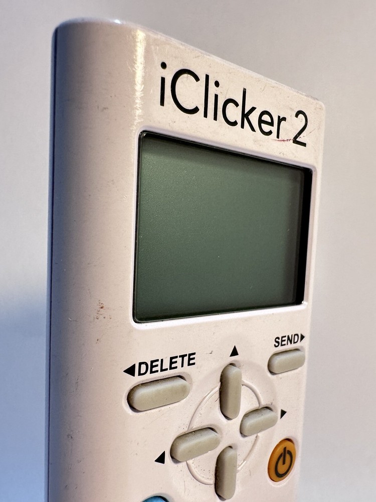 iClicker 2 - Student Resonse Remote For The College Classroom White Controller