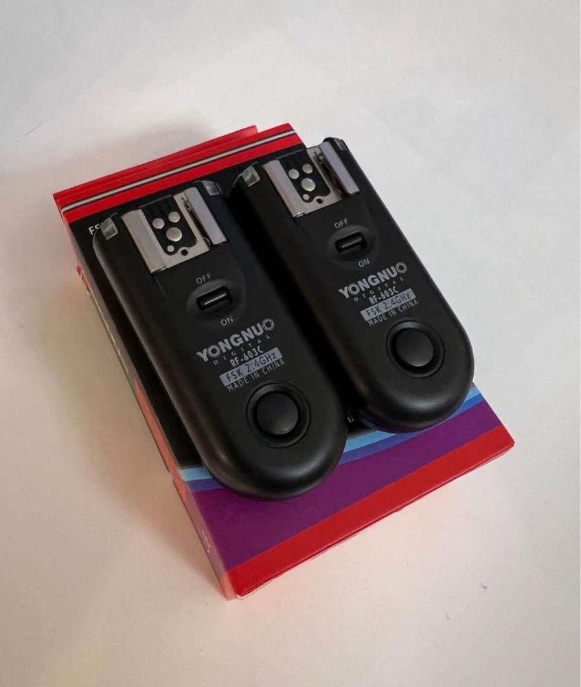 Yongnuo RF-603 C Wireless Remote Flash Trigger for Canon