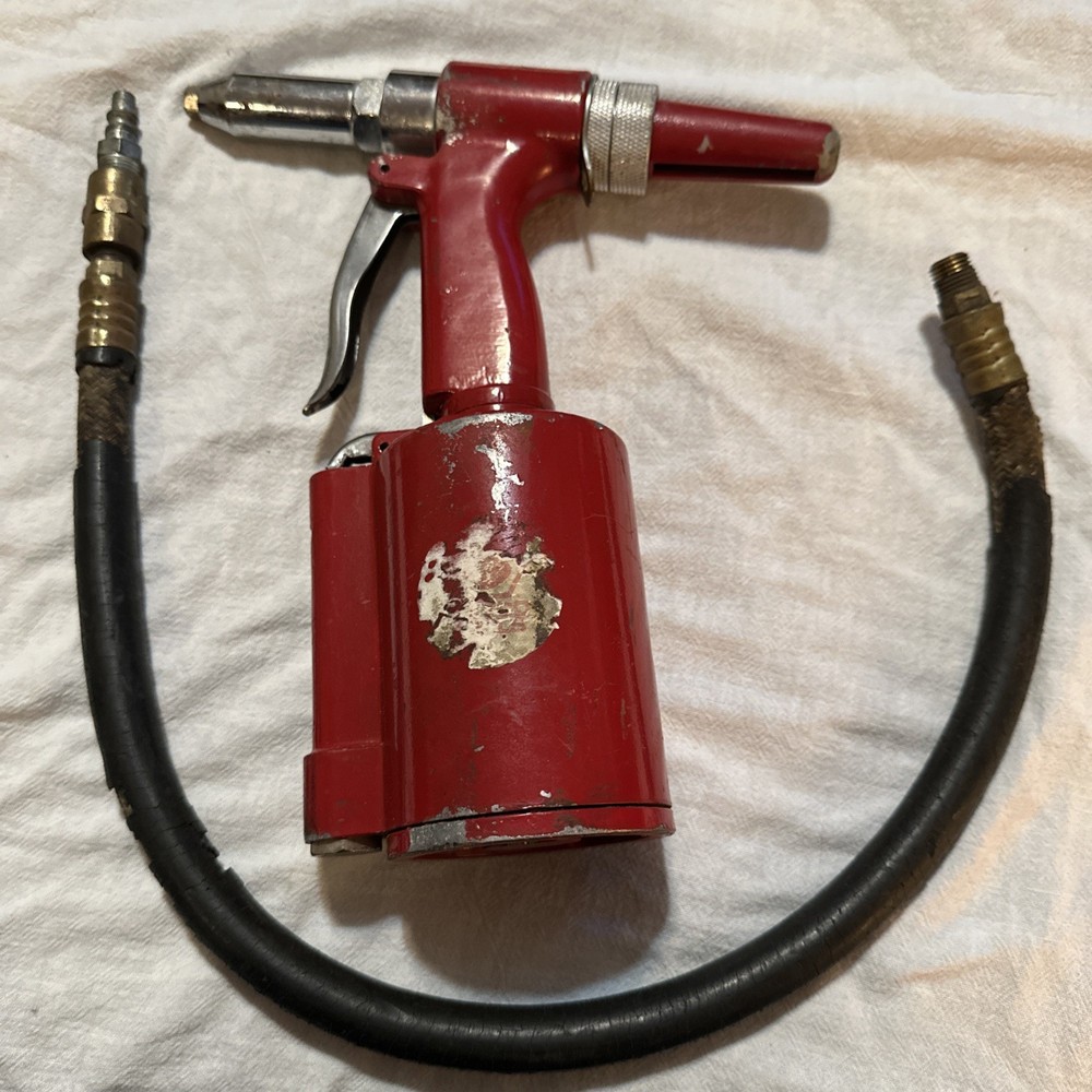 Matco Riveter Pneumatic Air Pop Rivet with 3 Tips