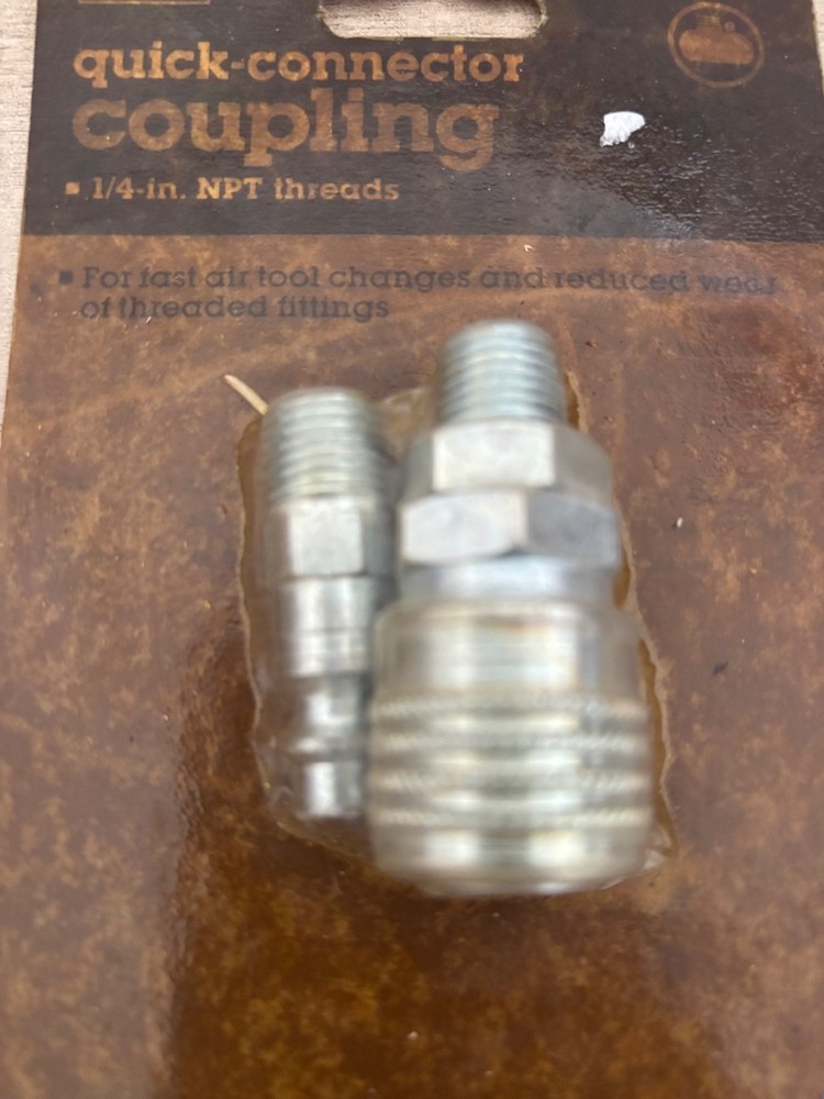 Sears Air Tool Hose Connector and Quick Connector Coupling