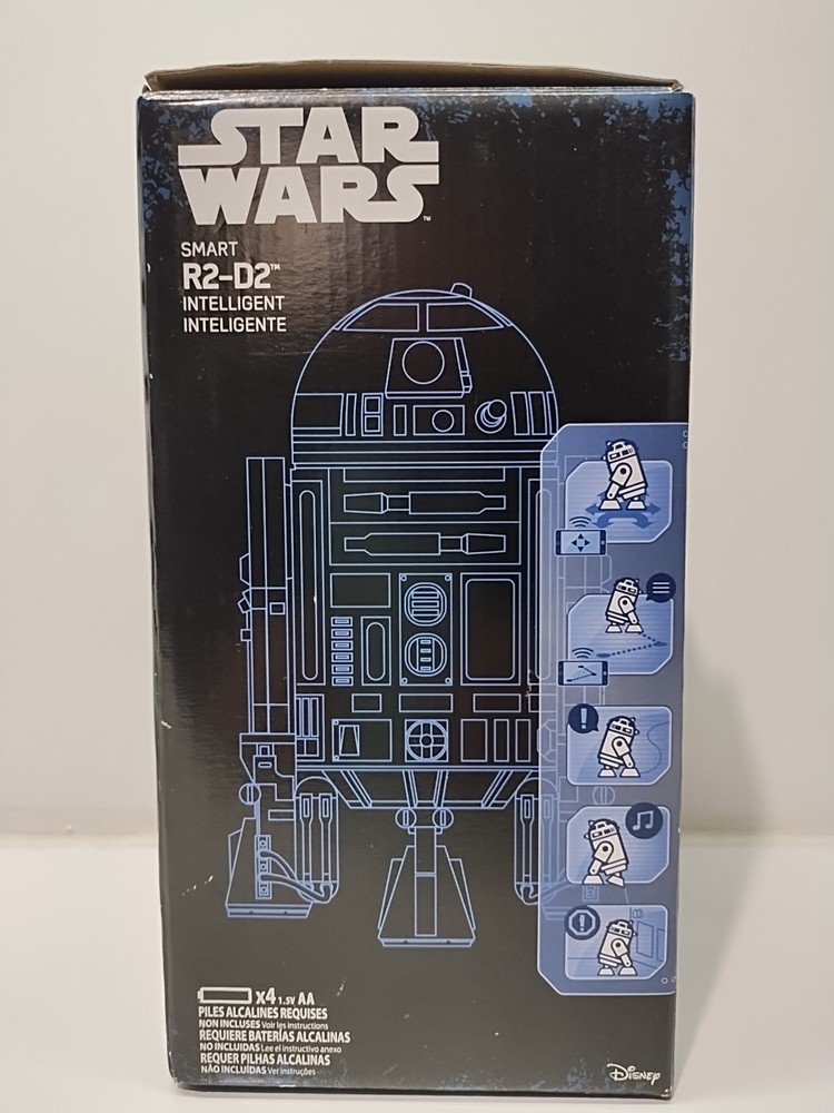 Hasbro Star Wars Smart R2 D2 Droid Bluetooth RC Remote Control Robot