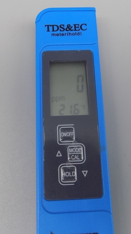 Vivosun E-1 TDS & EC Meter Total Dissolved Solids Conductivity And Temperature