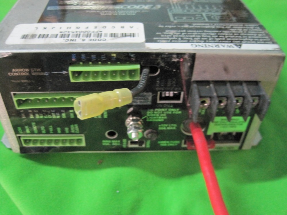 CODE 3 model PSE 3999RLS amplifier  AA741