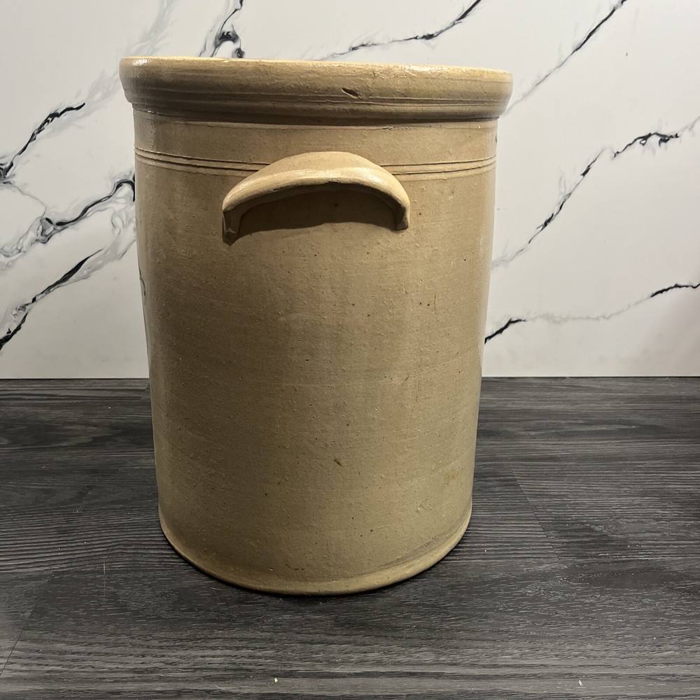Antique Bee Sting 8 Gallon Stoneware Crock