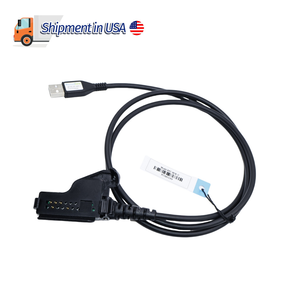 for Motorola XTS2500 XTS5000 Radio MaxtonData USB Programming Cable