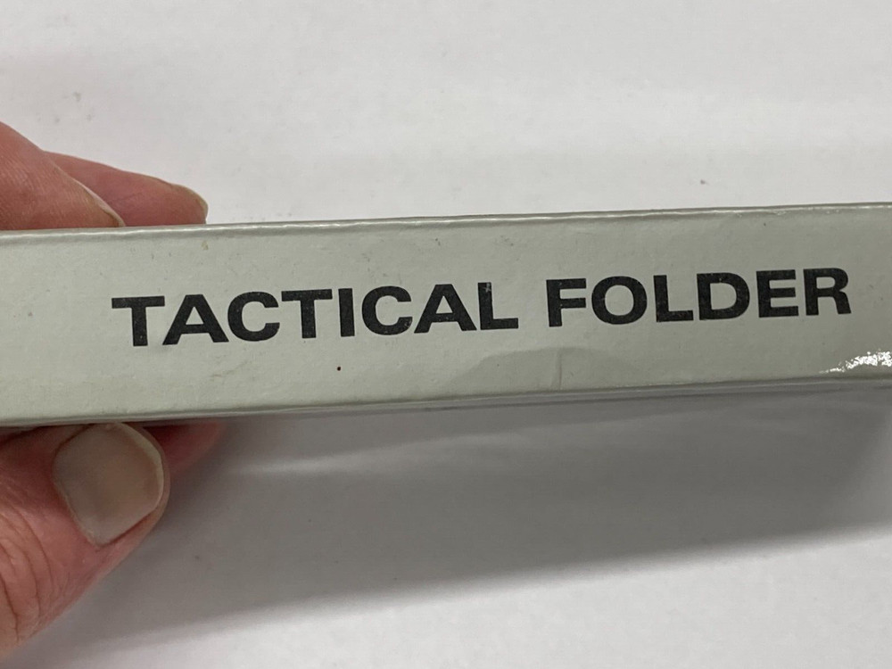 Maple Tactical Folder, Plain Tanto Point, Gray C-2013