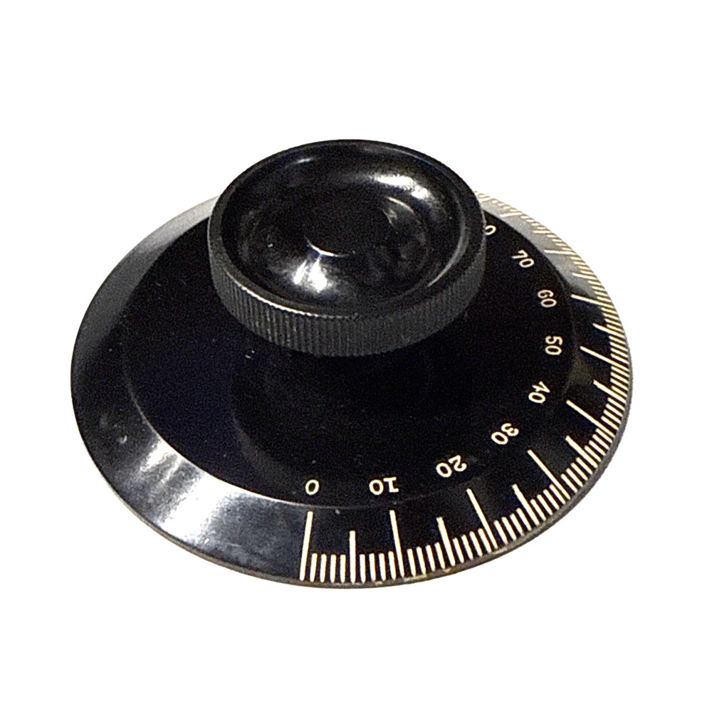 DIAL knob w/ skirt OD=77mm REMLER No.100 bakelite dial and knob for 3/16"shaft