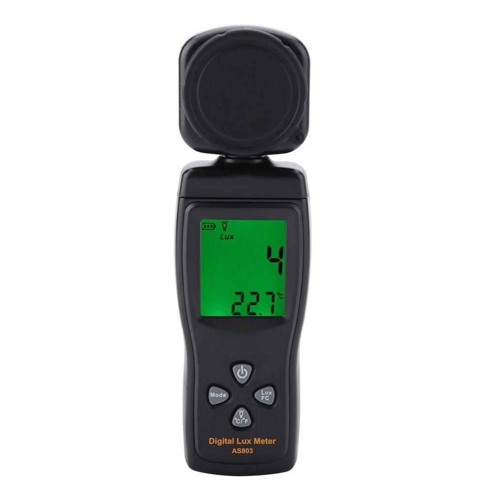 SMART SENSOR AS803 Mini LCD Display Digital Luxmeter Light Meter For Plant
